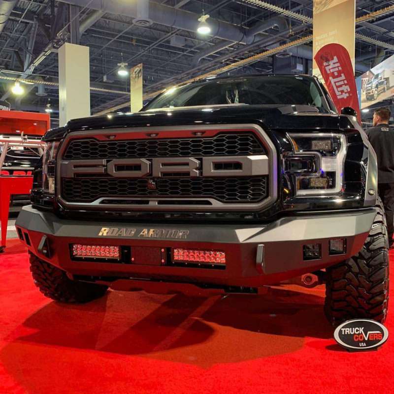 Ford F-150 Front Bumper - Road Armor - Stealth Non-Winch - Tex Black - `18-`20